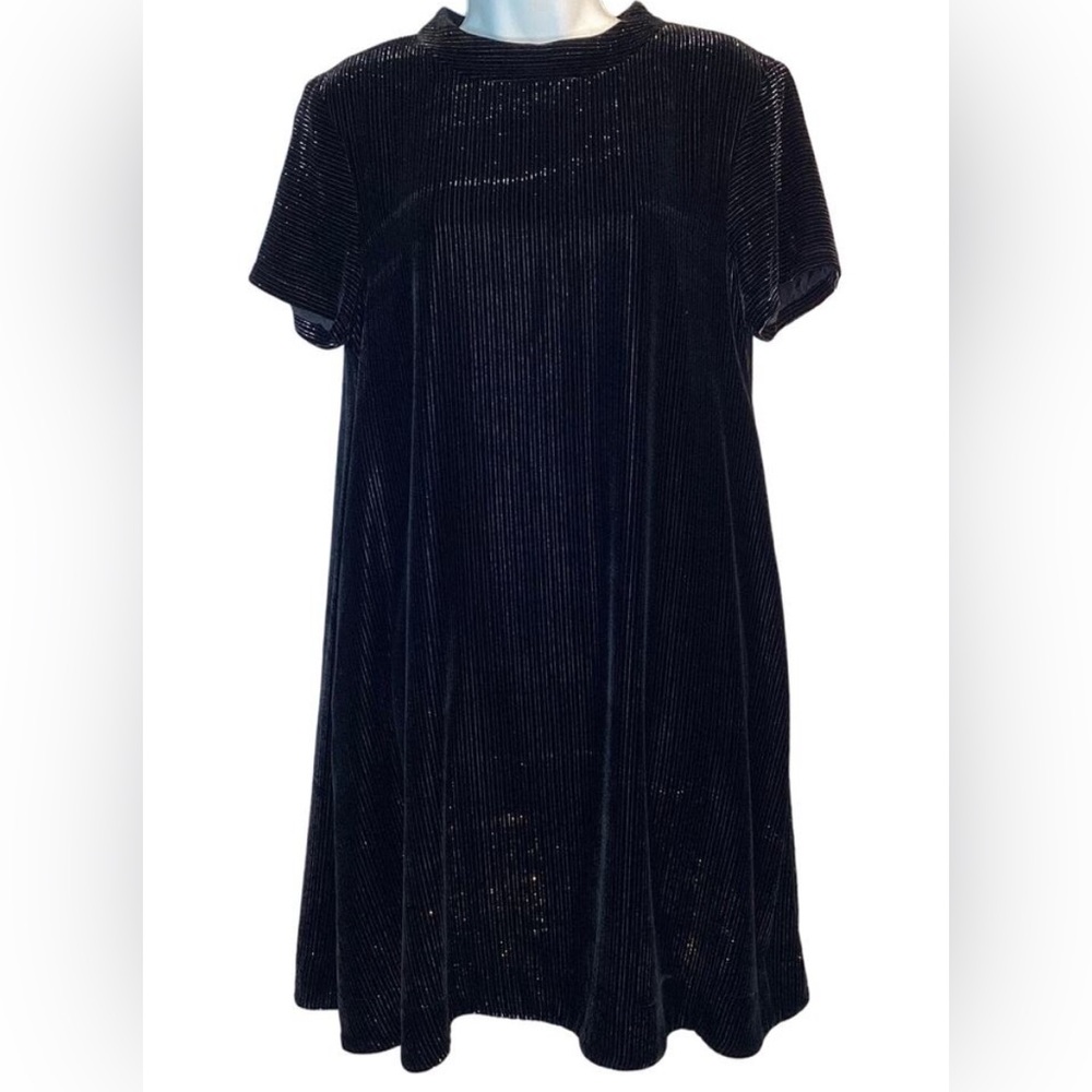 Billy Reid Black silk and cashmere Mini Dress